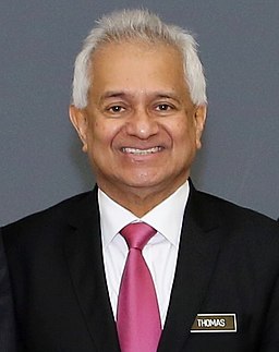 Malaysian Attorney General Tommy Thomas, in a 2019 photo. (Source: US Embassy KL [CC0])