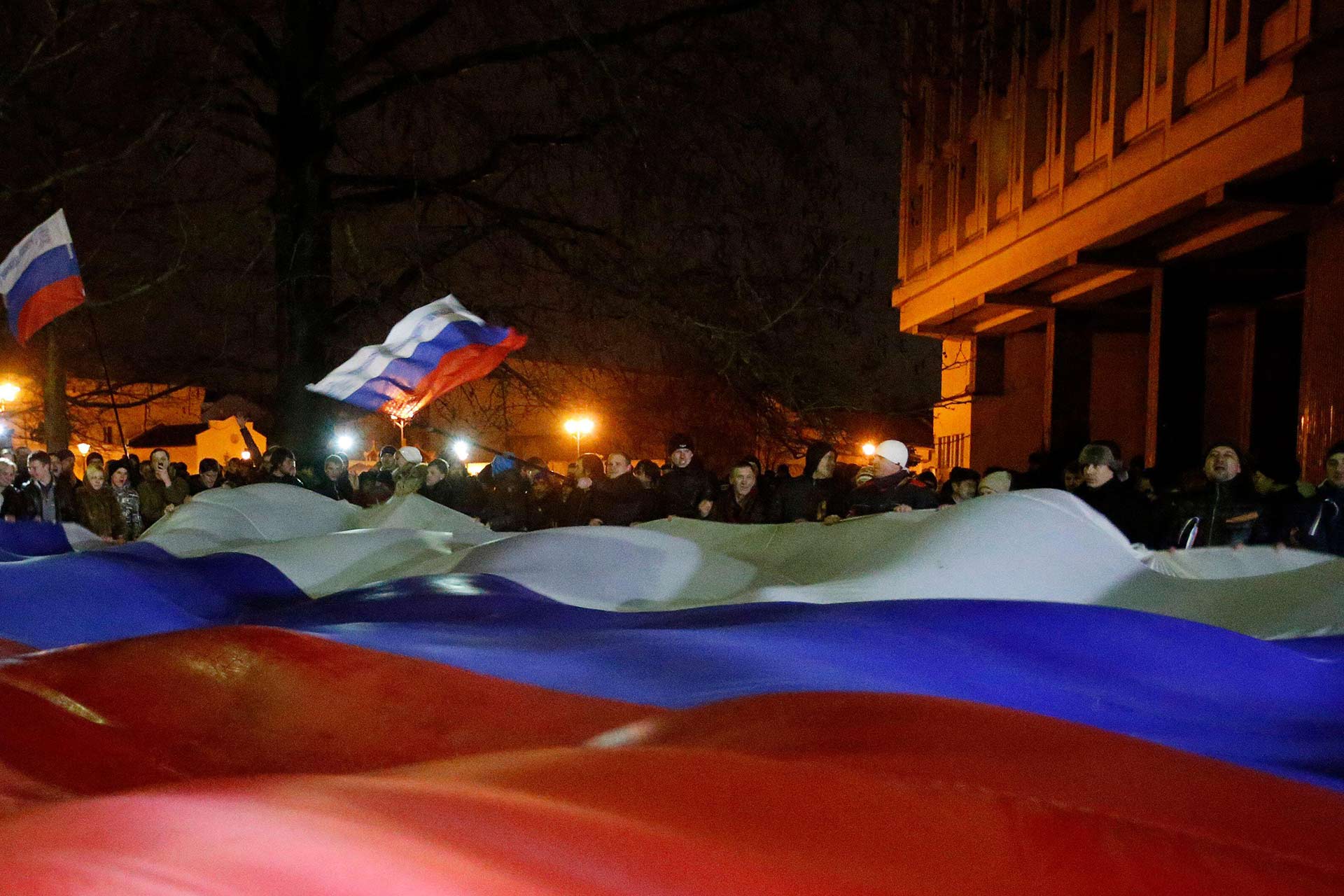 Pro-Russian Rally in Simferopol