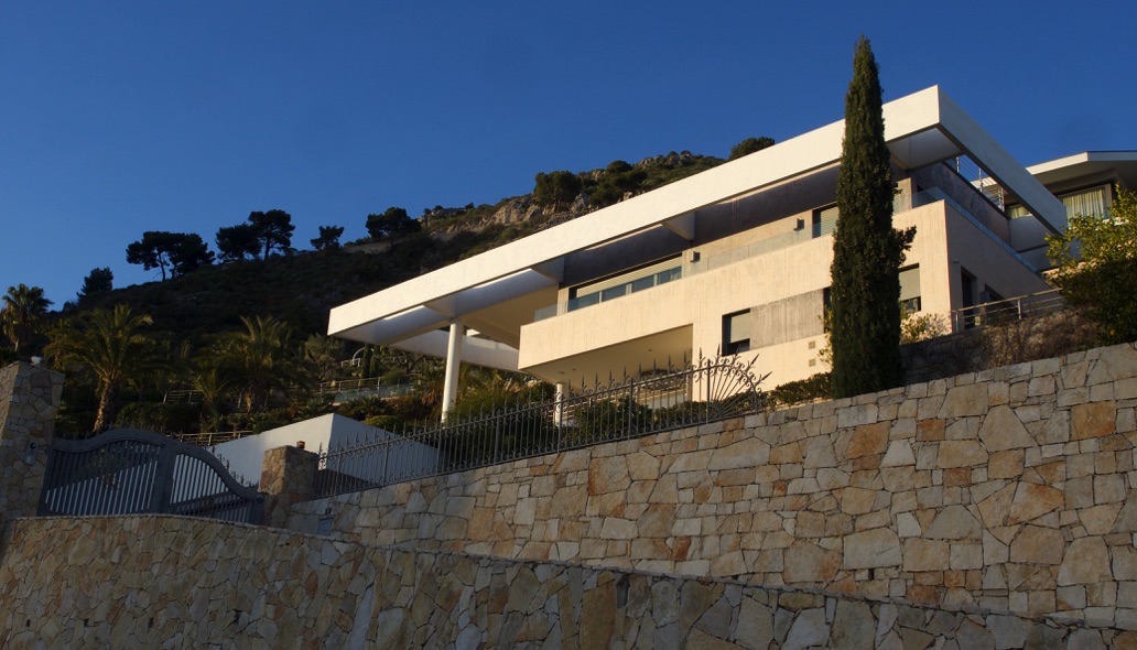 Boris Rotenberg’s property in Eze, France. (Photo: Sophie Balaÿ)