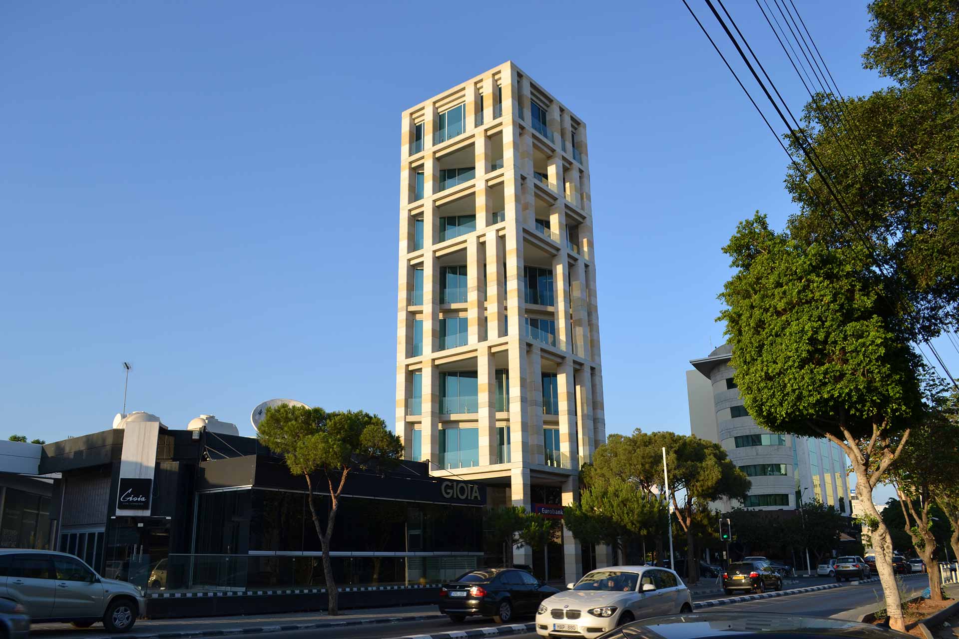 The Elias Neocleous & Co. tower in Limassol, Cyprus. Credit: Stelios Orphanides / Sara Farolfi