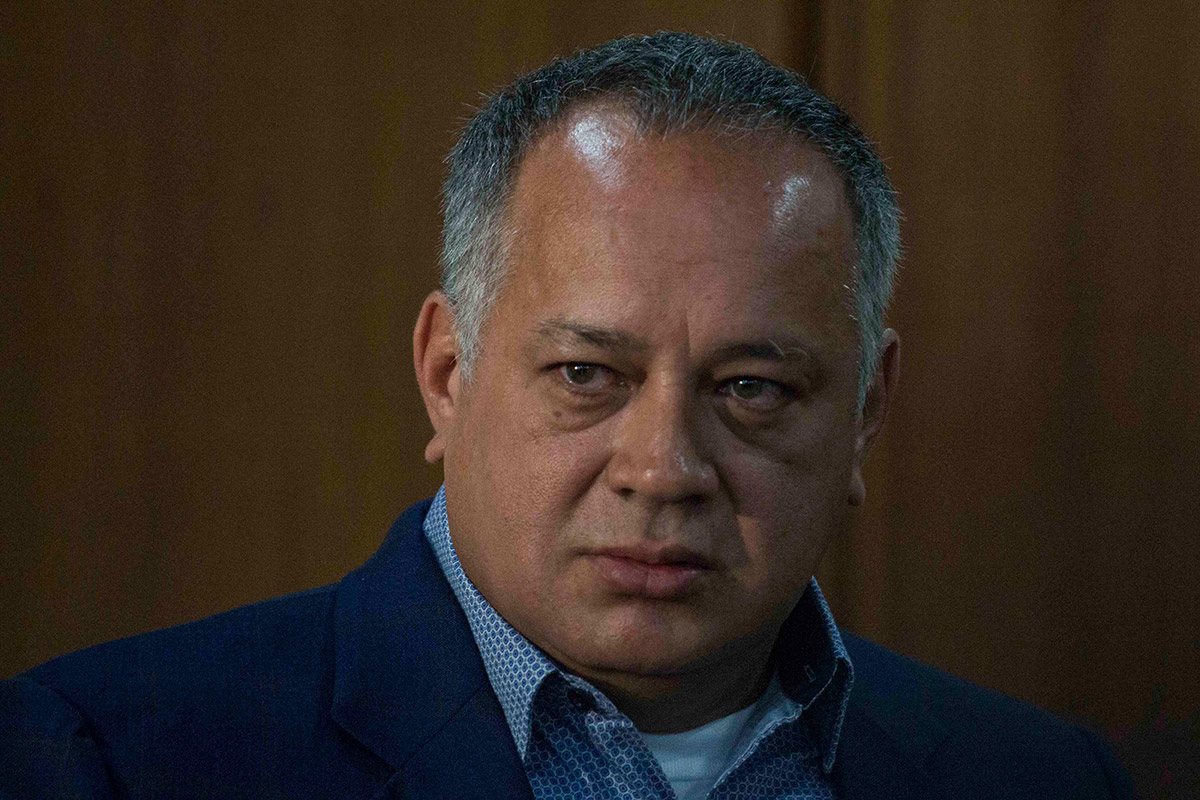 Diosdado Cabello, een vooraanstaand politicus