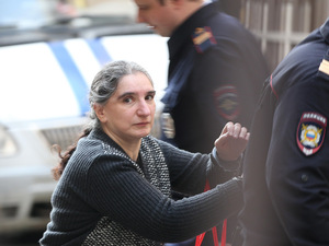 Larisa Markus appears to court in handcuffs eiqrkixhiqeevls