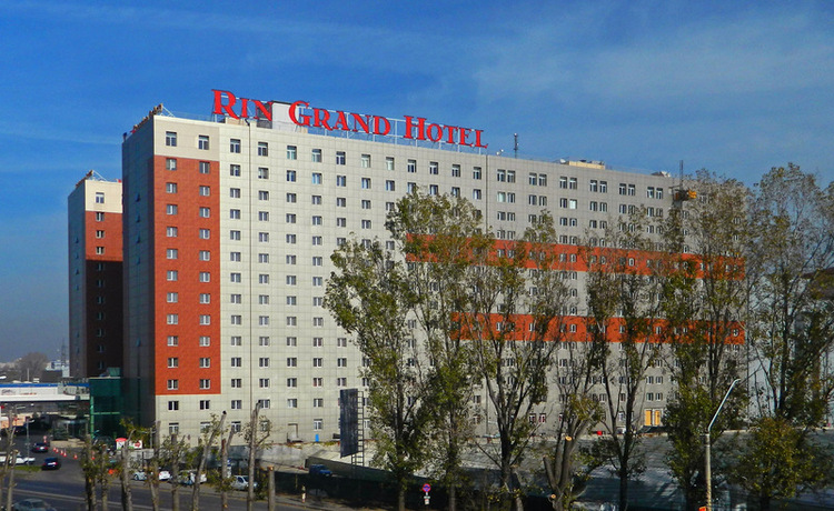 The exterior of the RIN Grand Hotel