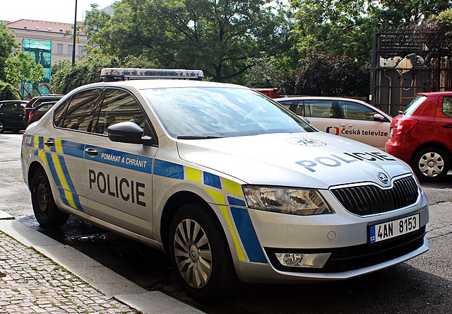 Czech Police Car