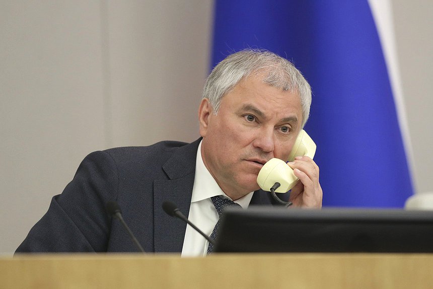Vyacheslav Volodin-Russian Duma