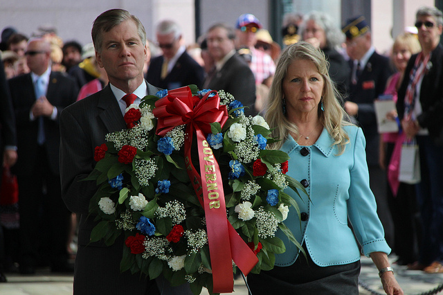 Former Virginia Governor Bob McDonnell and former First Lady of Virginia Maureen McDonnell (Photo: Cotton Puryear, Virginia National Guard Public Affairs)